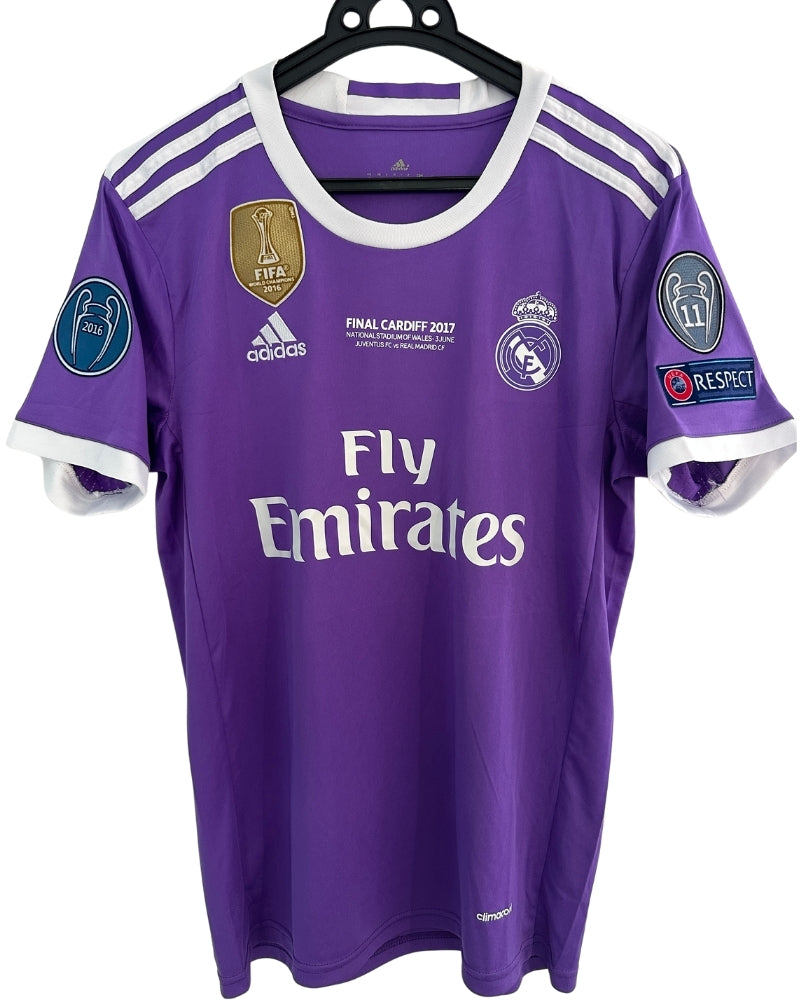 Koszulka Piłkarska Real Madryt 2016/2017 UCL Final Retro