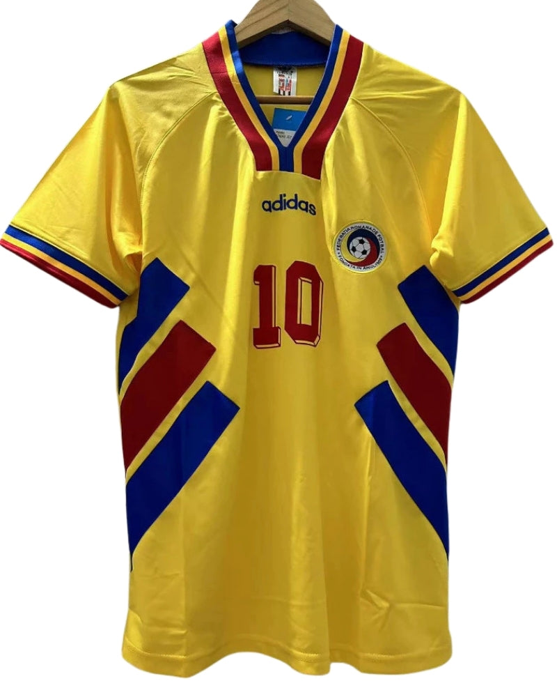 Koszulka Piłkarska Rumunia 1994 Home Retro