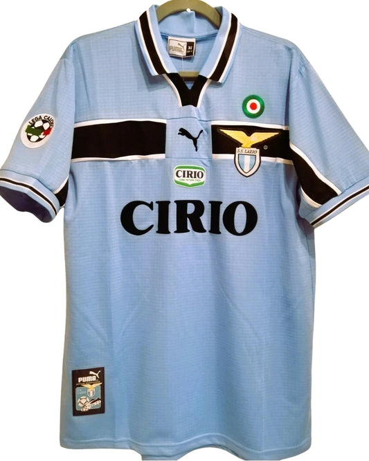 Koszulka Piłkarska SS Lazio Rzym 1998/1999 Home Retro