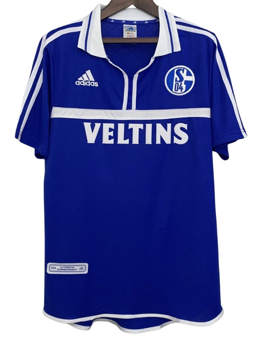 Koszulka Piłkarska Schalke 04 2000/2001 Home Retro