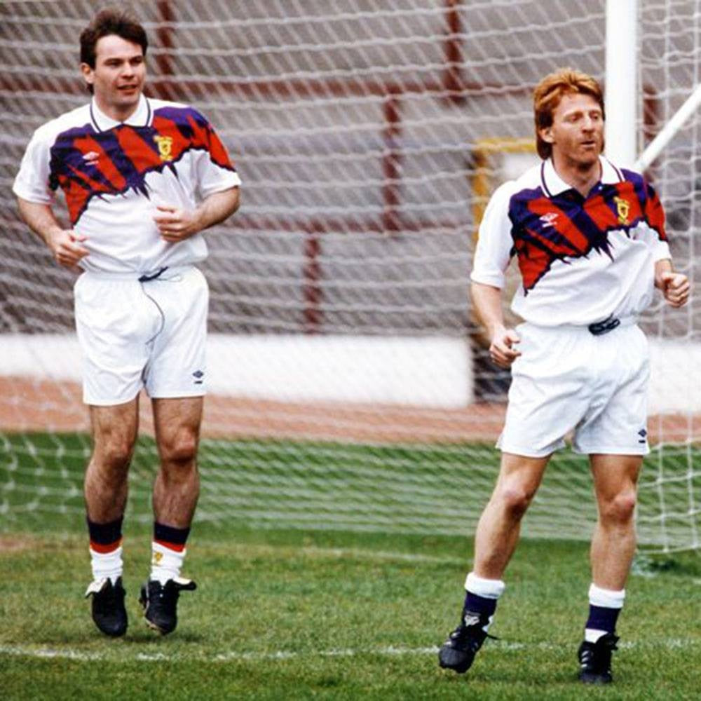 Koszulka Piłkarska Szkocja 1991/1993 Away Retro