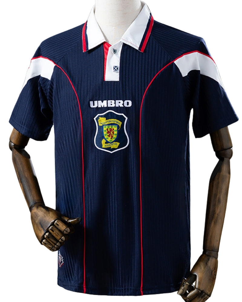 Koszulka Piłkarska Szkocja 1997 Home Retro