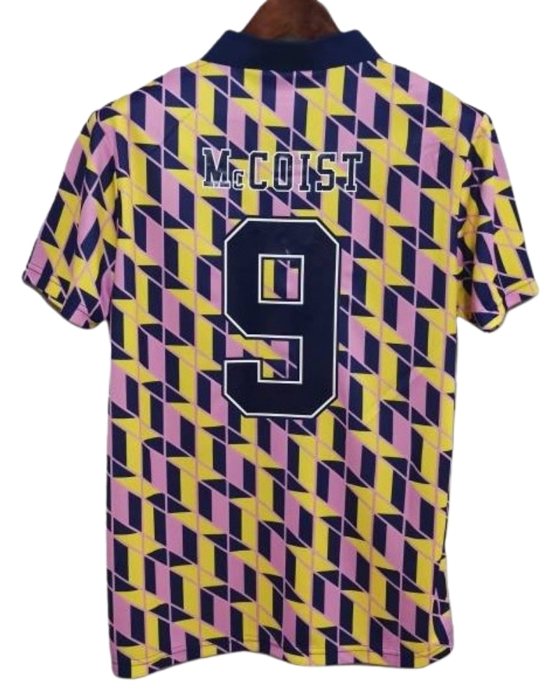 Koszulka Piłkarska Szkocja 1989/1990 Away Retro