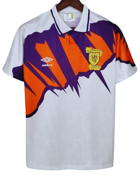 Koszulka Piłkarska Szkocja 1991/1993 Away Retro