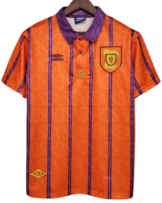Koszulka Piłkarska Szkocja 1994 Away Retro