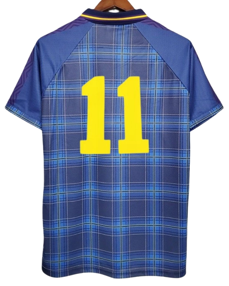 Koszulka Piłkarska Szkocja Home Euro 1996 Retro