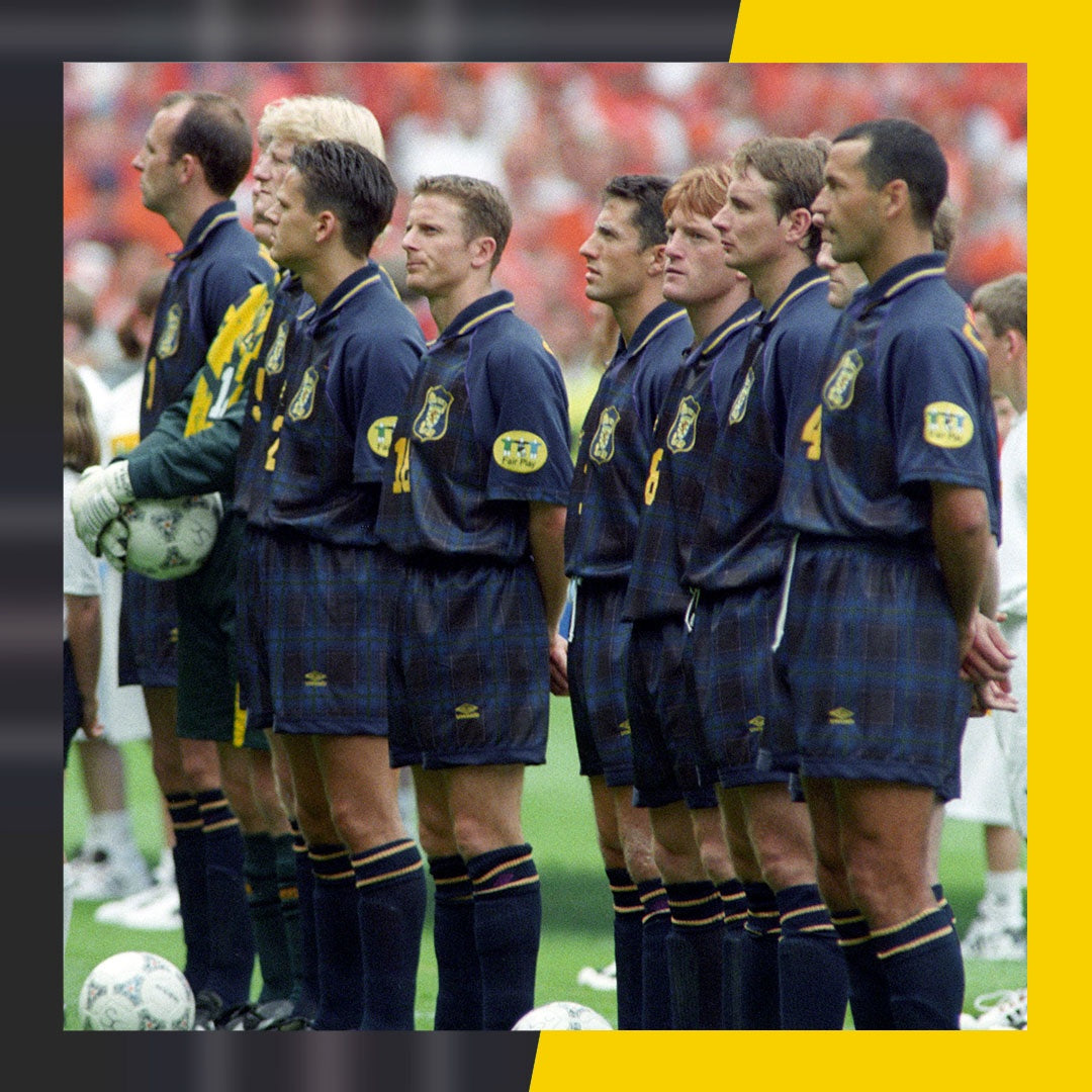 Koszulka Piłkarska Szkocja Home Euro 1996 Retro