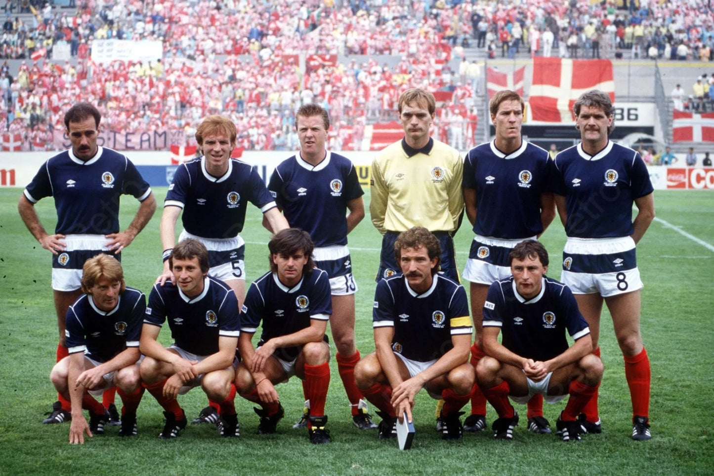 Koszulka Piłkarska Szkocja MŚ 1986 Home Retro