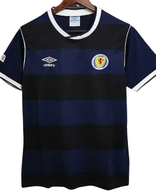 Koszulka Piłkarska Szkocja MŚ 1986 Home Retro