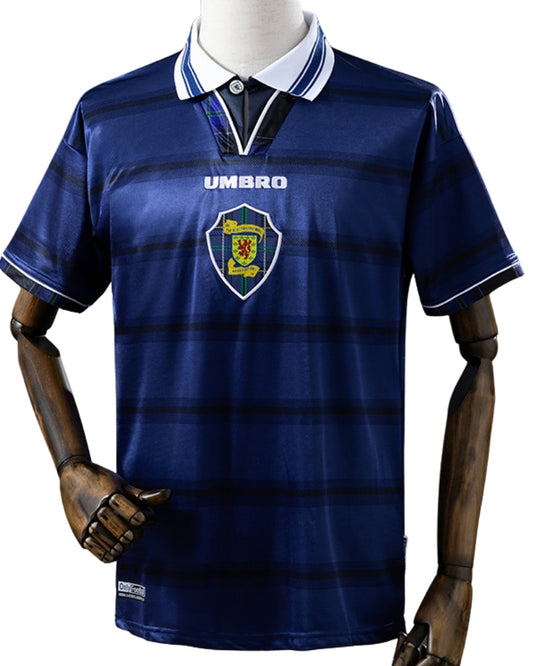 Koszulka Piłkarska Szkocja MŚ 1998 Home Retro