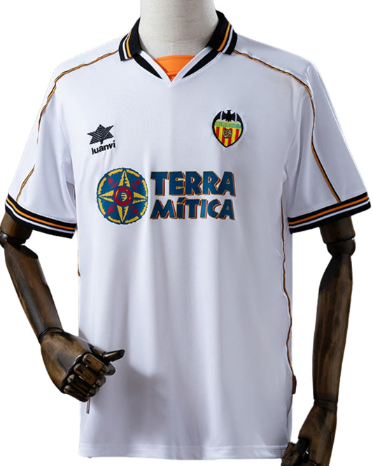 Koszulka Piłkarska Valencia CF 1999/2000 Home Retro