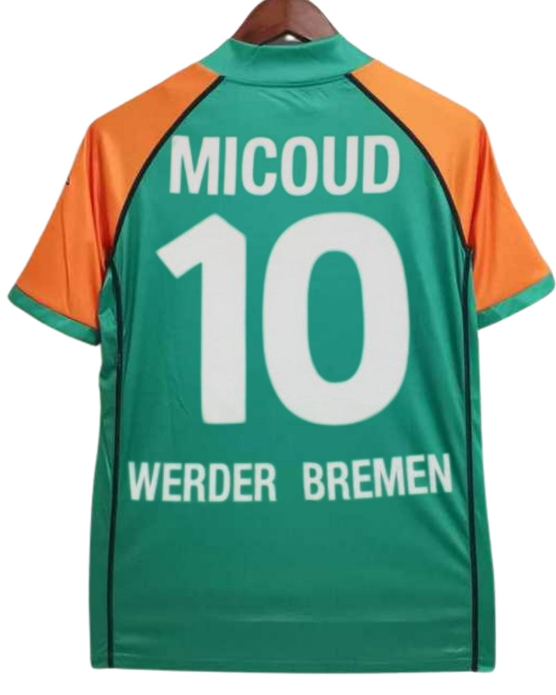 Koszulka Piłkarska Werder Brema 2003/2004 Retro