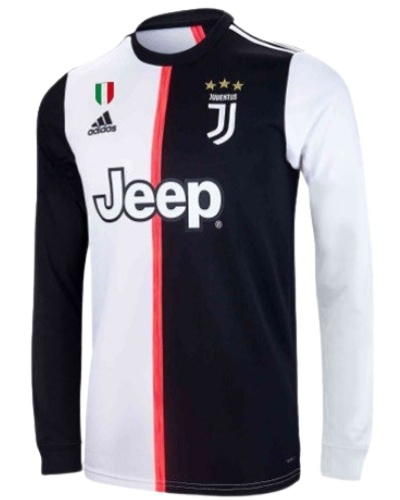 Koszulka Piłkarsksa Juventus Turyn 2019/2020 Retro Długi Rękaw
