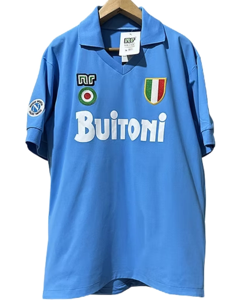 Koszulka Piłkarska SSC Napoli 1987/1988 Home Retro