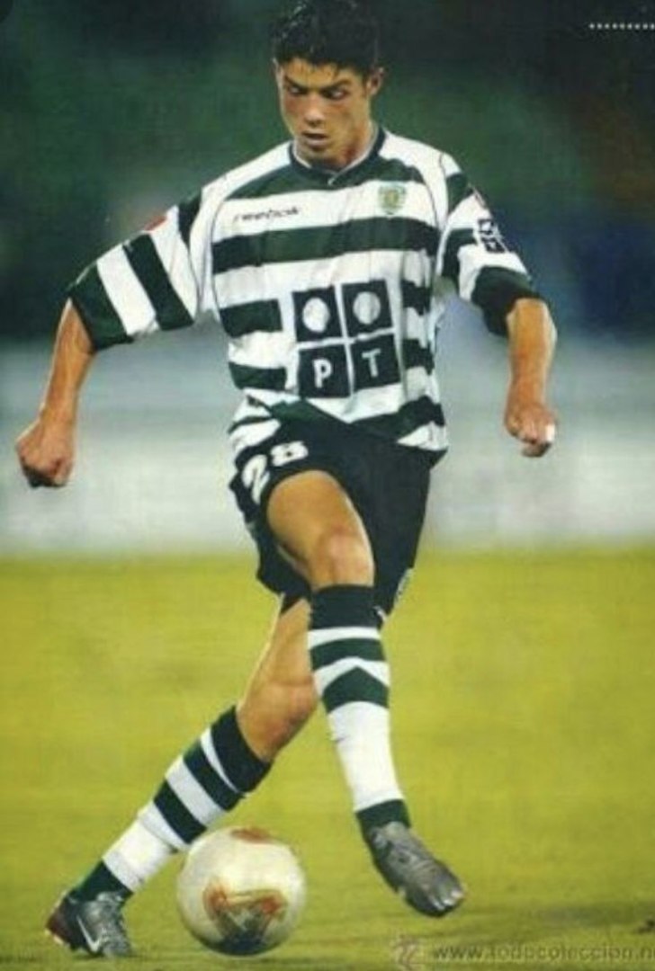Koszulka Piłkarska Sporting Lizbona 2002/2003 Home Retro