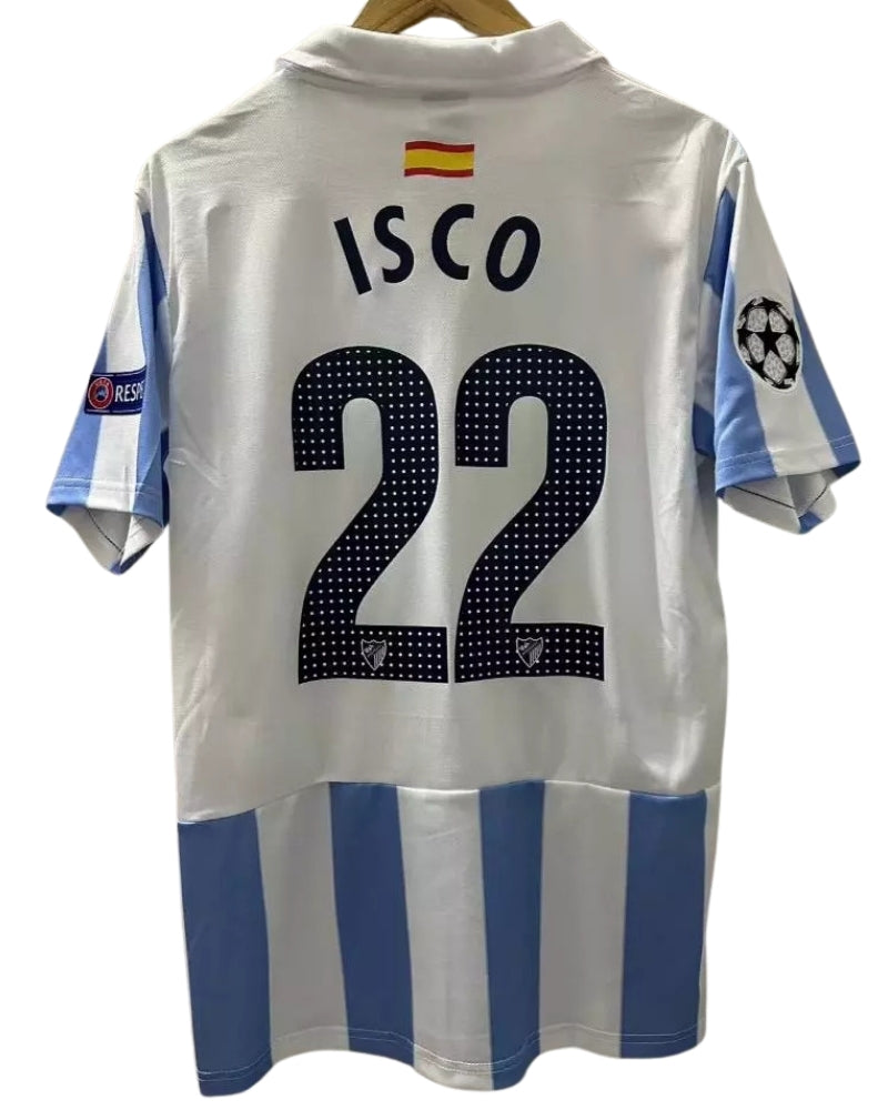 Koszulka piłkarska Malaga 2012/2013 Home Retro