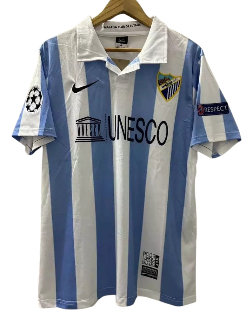 Koszulka piłkarska Malaga 2012/2013 Home Retro