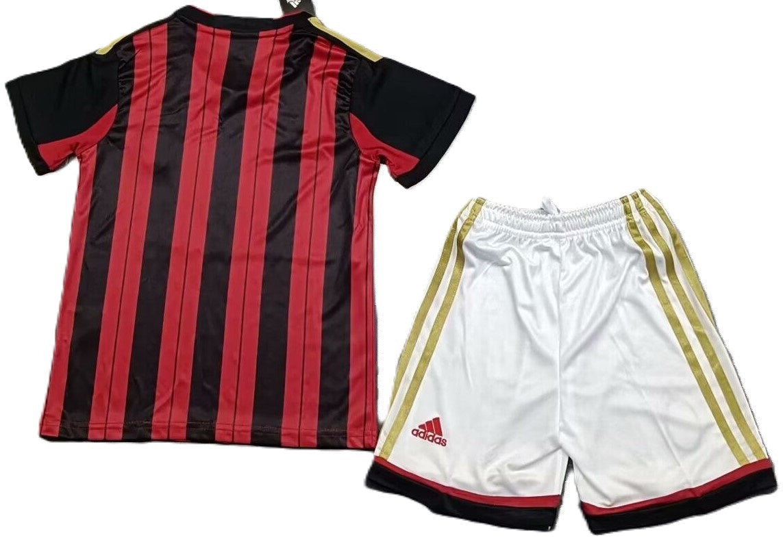 Piłkarski Komplet Strój Dziecięcy AC Milan 2013/2014 Home Retro