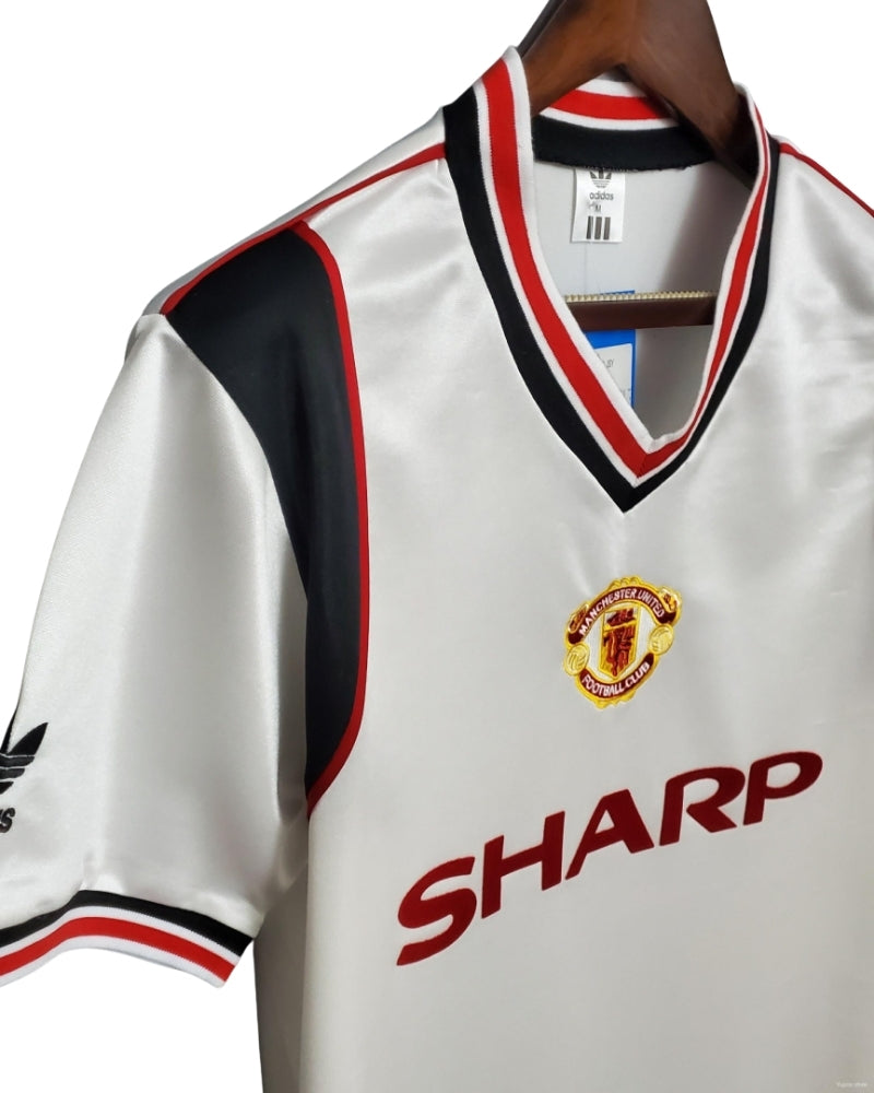 Koszulka Piłkarska Manchester United 1985/1986 Away Retro