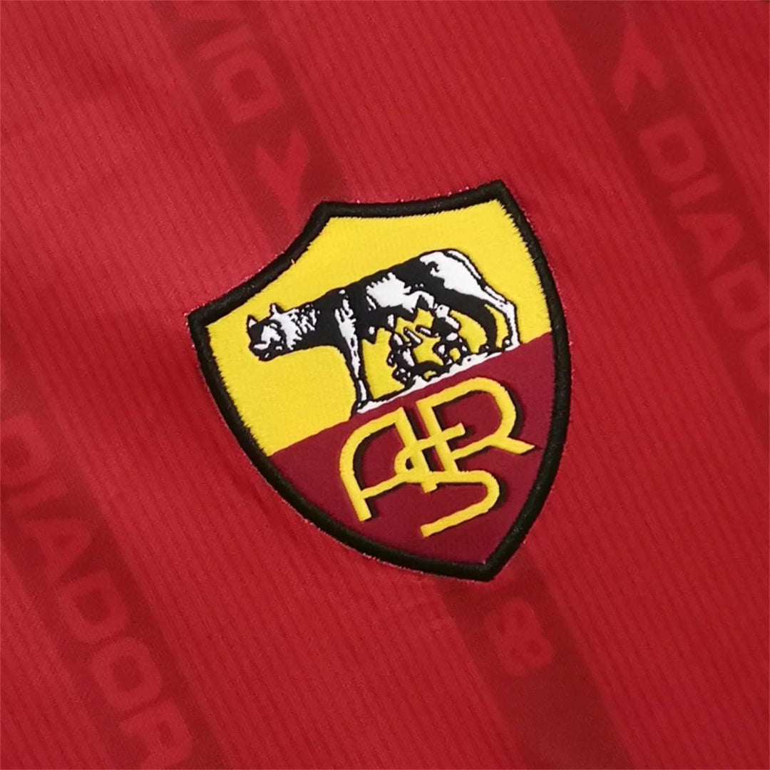 Koszulka Piłkarska AS Roma 1999/2000 Home Retro