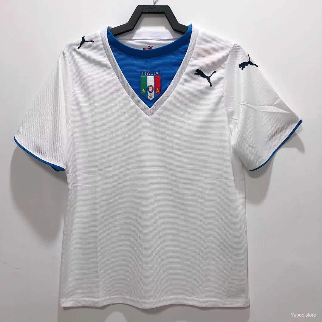 Koszulka Piłkarska Włochy MŚ 2006 Away Retro