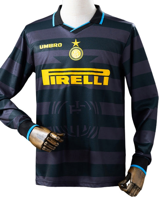 Koszulka Piłkarska Inter Mediolan 1997/1998 UEFA Cup Final Retro