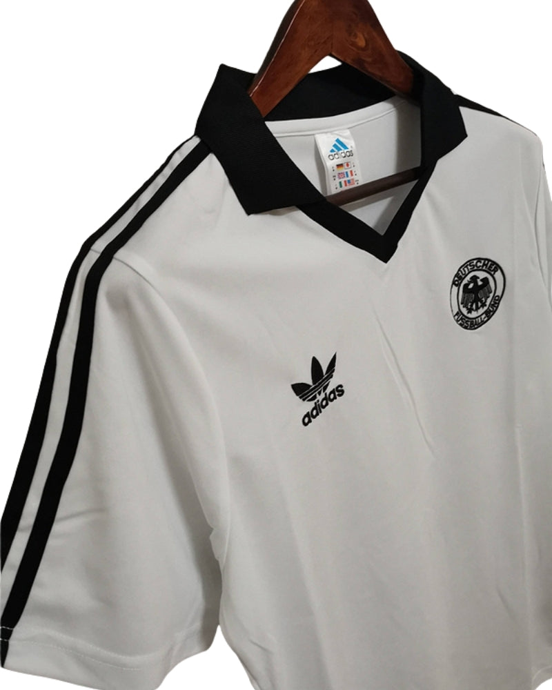 Koszulka Piłkarska Niemcy 1980 Home Retro