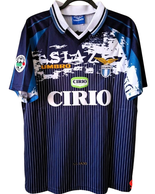 Koszulka Piłkarska Lazio Rzym 1996/1997 Away Retro