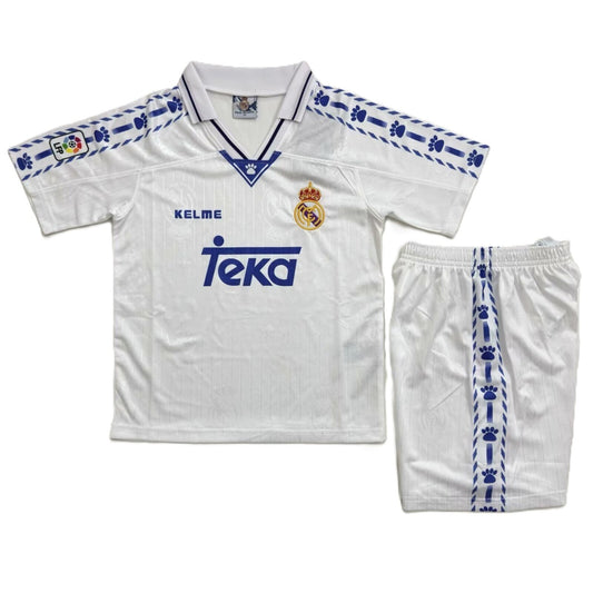 Piłkarski Komplet Dziecięcy Real Madryt 1995/1996 Home Retro