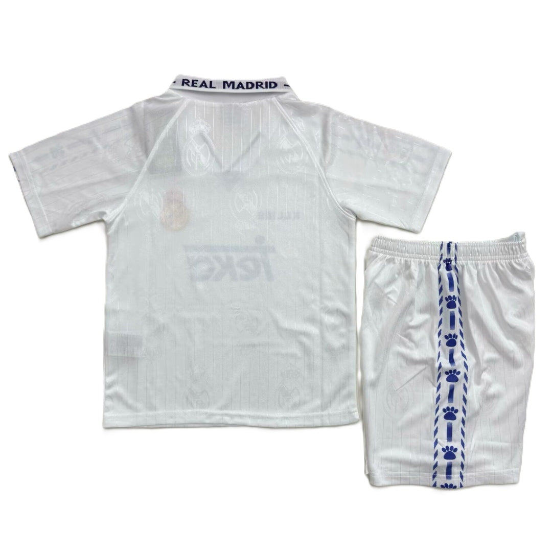Piłkarski Komplet Dziecięcy Real Madryt 1995/1996 Home Retro