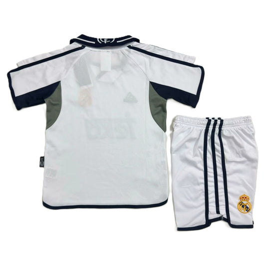 Piłkarski Komplet Dziecięcy Real Madryt 2000/2001 Home Retro