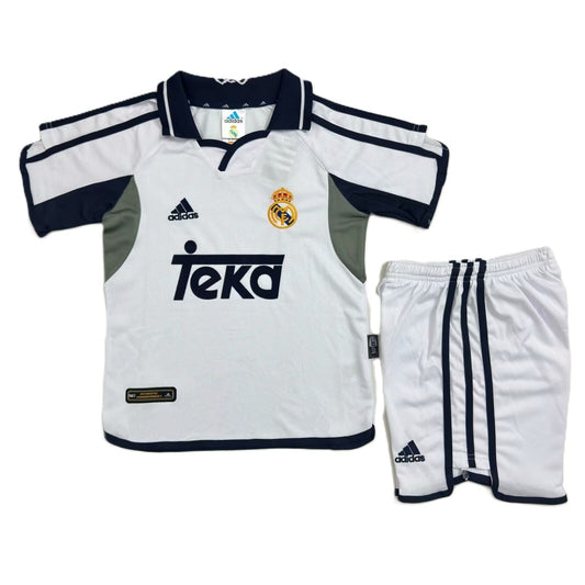 Piłkarski Komplet Dziecięcy Real Madryt 2000/2001 Home Retro