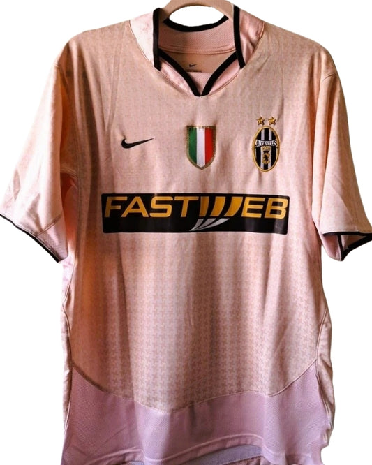 Koszulka Piłkarska Juventus Turyn 2003/2004 Away Retro