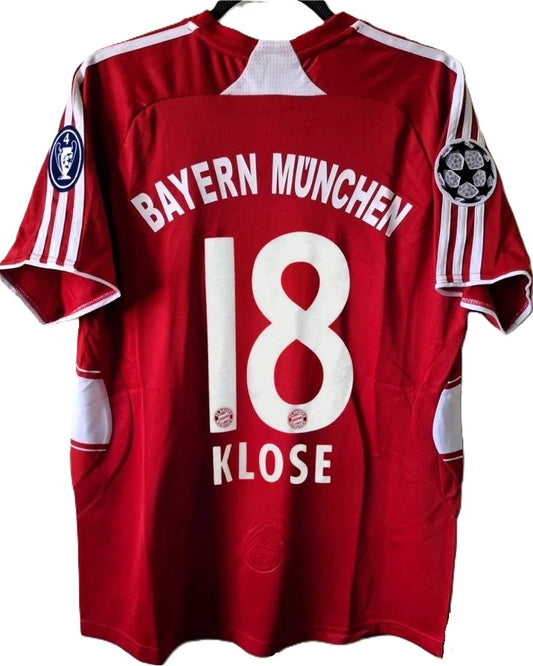 Koszulka Piłkarska FC Bayern Monachium 2008/2009 Home Retro