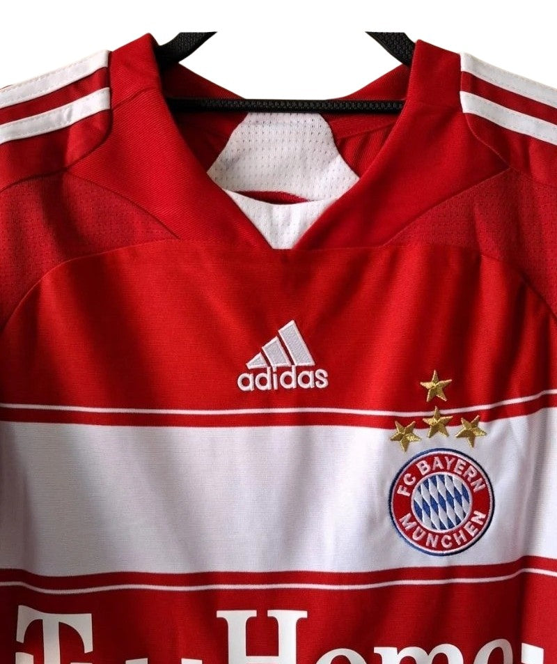 Koszulka Piłkarska FC Bayern Monachium 2008/2009 Home Retro