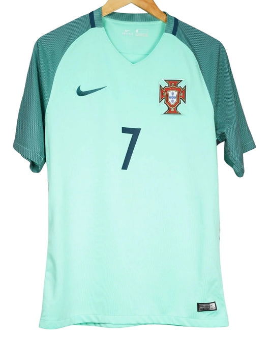 Koszulka Piłkarska Portugalia EURO 2016 Away Retro