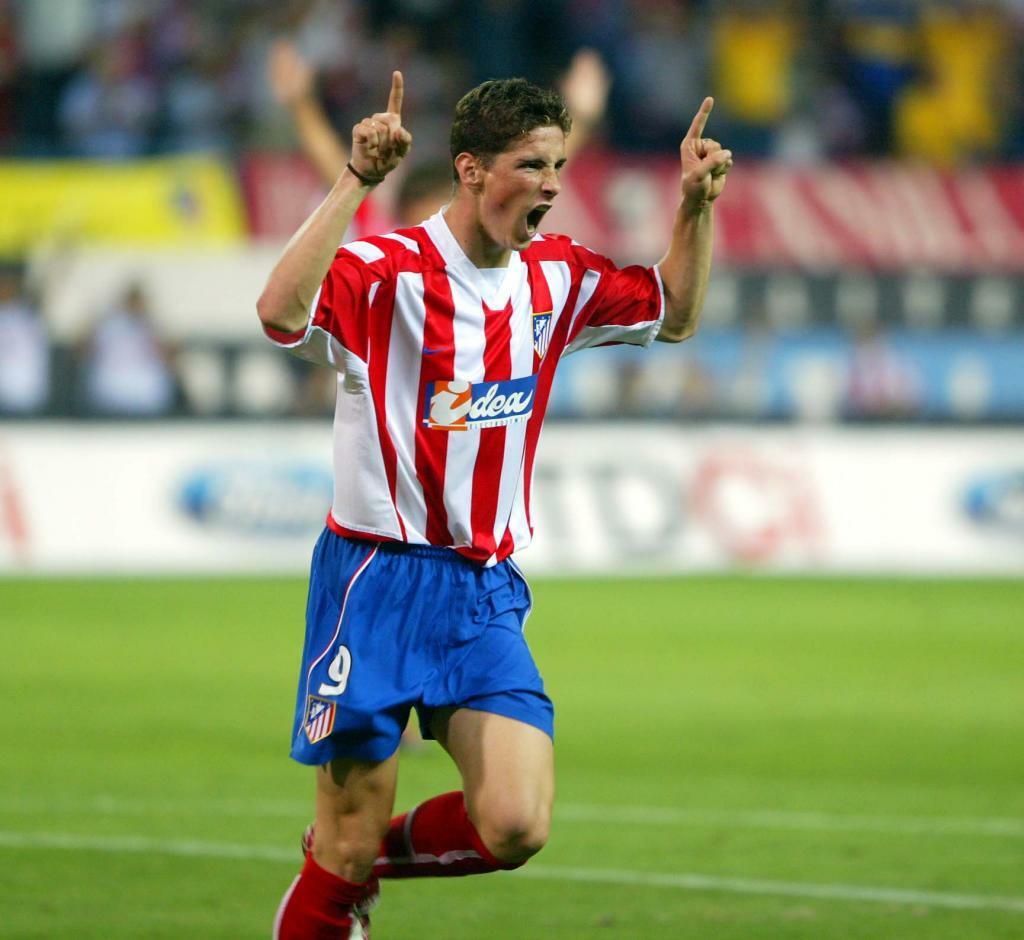 Koszulka Piłkarska Atletico Madryt 2002/2003 Home Retro
