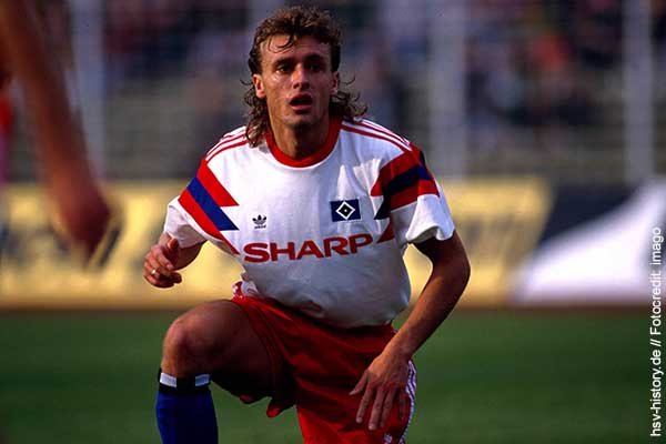 Koszulka Piłkarska HSV Hamburg 1990/1991 Home Retro