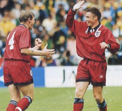 Koszulka Piłkarska Anglia 1994 Away Retro
